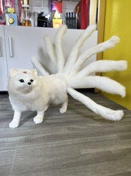 Hồ ly 9 đuôi bạch phượng cửu vĩ hồ cao cấp - T0263