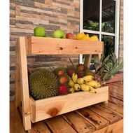 Rak Buah/Bawang 2 Tingkat