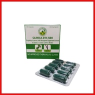 ❀ Clinica DTX 500 herbal food supplement 10 CAPSULE
