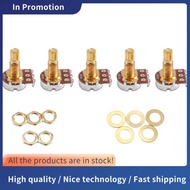 Guitar Potentiometer Audio Volume&Tone Pots Switch Control A500k Split Shaft Taper Potentiometers Go