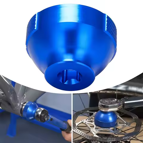 16-Notch Bottom Bracket Removal Tool BBT-69.2 Slot Bottom Support Tool Compatible with Shimano, SRAM