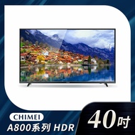 私訊 / 來店 領家電優惠【CHIMEI 奇美】A800系列4K HDR低藍光智慧連網顯示器 40吋+視訊盒｜TL-40A800