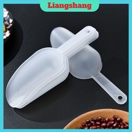 (1cai)Food shovel - Convenient multi-purpose WHITE PLASTIC ice scoop, rice scoop, food scoop.