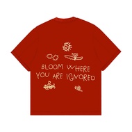 Onoma Katun Bangkok - Oversized Tshirt Bloomy Teracotta - Kaos