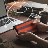 台灣LV-拉鍊包(紅黑紋-大)