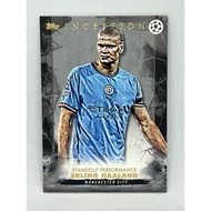 Topps Inception 2022 Football Card-2023 Erling Haaland Base