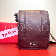 Kickers Leather Sling Bag Original Genuine Leather  89250