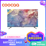 coocaa LED TV 65 inch 65S6G PRO ANDROID TV 10 SMART TV DIGITAL 4K UHD (Free Shipping)