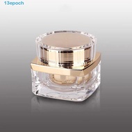EPOCH Lotion Vials, Lip Balm Gold Purple Face Cream Pots, Liquid Foundations Cans Travel Luxury Crea