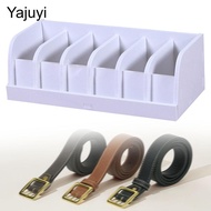 [Yajuyi] SiaBiced Belt Organizer 6 Compartments Storage Box Closet Belt Storage Organizer Display