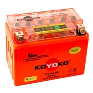 Original Koyoko Nanogel YTX12A YTX12A-BS Motorcycle Battery Batteri Moto ER6 Z1000 VFR800 GSX Versys