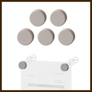 Kokuyo Steel Plate with Magnet Magnet Board for Wall Magnet Circle Greige diameter 25mm 5 pieces