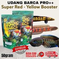 COD udang kering pro++ el barca | makanan ikan predator untuk ikan  5-20 cm ikan predator channa