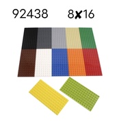 MOC Small Particle Accessories 8X16 Basic Board 92438 Double-Sided Small Base Plate Insert Education