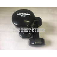 bag of premium genuine imported Brosman 6kg dumbbells (2 pieces)