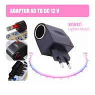 Car Lighter Adapter Socket Lighter Car Converter AC to DC 12 Volt - Car Lighter Plug Adapter DC 12V 