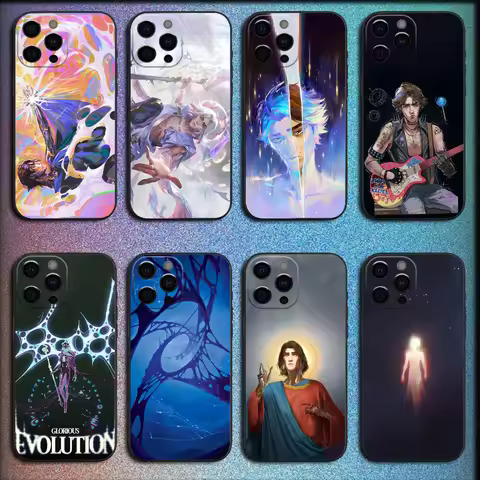 Anime Arcane Viktor Phone Case For iPhone 16,15,14,13,12,11,Pro,X,XS,Max,XR,Plus,Mini Soft Black Cov
