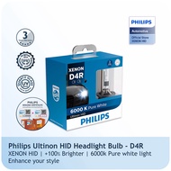 Philips Xenon Ultinon HID Headlight Bulb 6000K Pure White D4R (42V/35W)