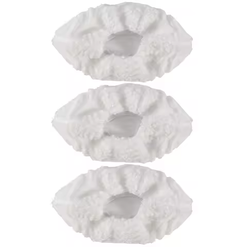 3Pcs Cotton Brush Head Cover for KARCHER SC2 SC3 SC4 SC5 Steam Cleaner Part Accessories