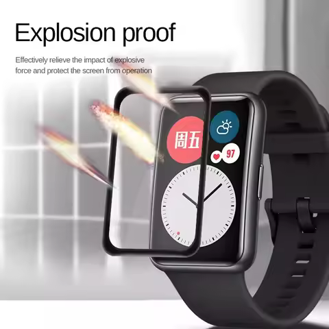Protective Soft Glass For Huawei Watch Fit 2 Smartwatch Screen Protectors Film For Huawei Band 6 7 8