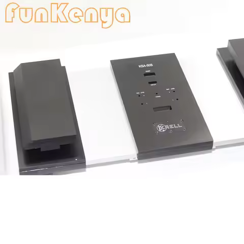 Preamp Amp Power Amplifier Chassis Anodized Aluminum Box Headphone Housing W480 H224 D424 Luxury Cas