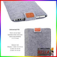 Rhodey Soft Sleeve Case For Laptop/macbook 11 inch 12 INCH 13 inch 14 INCH 15 inch-GRAY-LAPTOP BAG