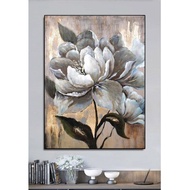 Modern floral canvas painting 60x90 price includes frame