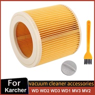 HEPA Filter for Karcher Cartridge WD2250 WD3.200 MV2 MV3 WD3 Karcher Filter Parts Air Dust Filters V