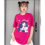 Men's and women's t-shirts, unisex t-shirts with youthful Korean style, simple design, easy to coord