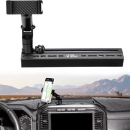 JOYTUTUS Aluminum Phone Holder Dash Mount Compatible with Ford F150 2021 2022 2023 2024 2025 F-150, 