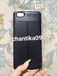 Case AUTO FOCUS VIVO Y71/ Softcase Silikon Karet Kulit Jeruk Vivo Y71 Y71i