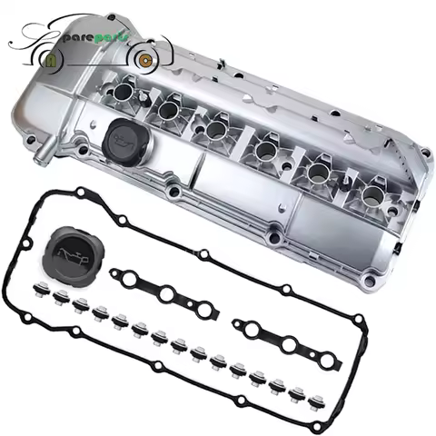 11127512839 Aluminum Engine Valve Cover for BMW M54 E46 320i 325Ci 325i 330Ci E39 525i 530i X3 E83 Z