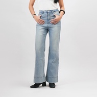 Amigos de Nimes - Basica Women Flare Stretch - Blue Denim Jeans