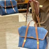Songmont Briefcase Denim Blue Line Series Denim Backpack