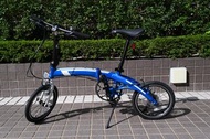 Dahon Airspeed 16” 9 Speed Folding Bike (Blue) 摺疊單車