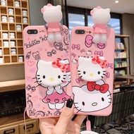 Soft case Cute Hello Kitty Case For Oppo A7X F9 AX7 Pro R9s R11s F1 F3 Plus R15x k1 A5s AX5s Casing