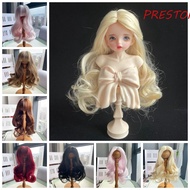 PRESTON BJD SD Doll Hair, High Temperature Fiber Curly Hair Bjd Doll Wig, Doll Curly Hair Cute Multi