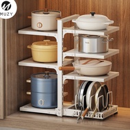 Muzy Kitchen Sink Pot Rack Under Pot Rack Stackable Pot Rack Under Sink Rack