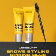 DEROL Shaping Eyebrow Gel Eyebrow Shaping Cream with Brush Strong Shaping Wild Eyebrow Cream Eyebrow