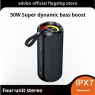 XDOBO Challenger 2020 Bluetooth Speaker 50W Portable Outdoor Waterproof Subwoofer SINOBAND Challenge