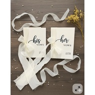 Wedding Vow 47 - Wedding promise vows card |Wedding Vows |SHI1990