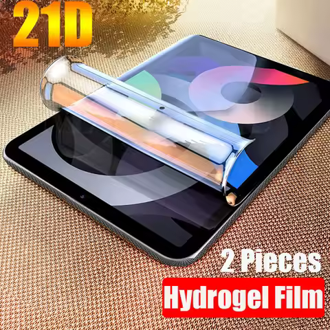 21D Hydrogel Film for iPad 2 3 4 Air 3 4 Pro 11 12.9 9.7 10.2 10.5 2021 2020 mini 1 2 3 4 5 Soft TPU
