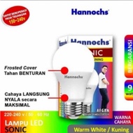 CAHAYA HANNOCHS 9 Watt Sonic LED Bulb - Bulb 9 Watt Sonic LED VariantHANNOCHS - Yellow Light - Warm 
