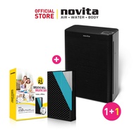 novita Air Purifier A5 Twin Pack + Extra Filter