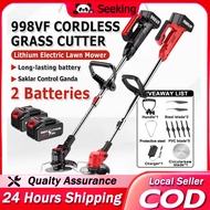 998VF Mesin Rumput Bateri Cordless Grass Cutter Portable Electric Lawn Mower Grass Trimmer/Electric 