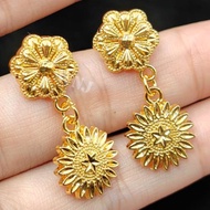 WILY 18k K-Gold Hypoallergenic Dangling Stud Earrings BG-E001-BG-E006 (TUSOK)
