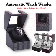 [SG Seller] Watch Winder Box / Automatic Winding Luxury Watches Storage Boxes / Men Gift