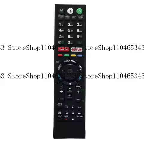 New Voice Replacement Remote Control For Sony KD-43XF8796 KD-49XF7596 KD-49XF8505 KD-49XF8577 KD-49X
