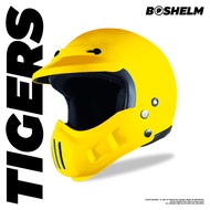 BOSHELM Helm Cakil Modular TIGERS SOLID Helm Full Face SNI