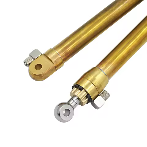 Upgrade Hydraulic Cylinder Full Metal 50/70/85/95/110/120/130/140/170MM Stroke For 1/14 RC Loader CA
